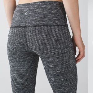 Lululemon Wunder Under Crops *Pique